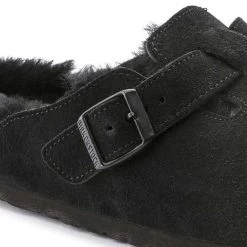 Birkenstock Boston Shearling Black Suede Leather- Regular/Wide 16 Birkenstock Boston Shearling Black Suede Leather- Regular/Wide -Sneaker Store 259883 detail 1 1