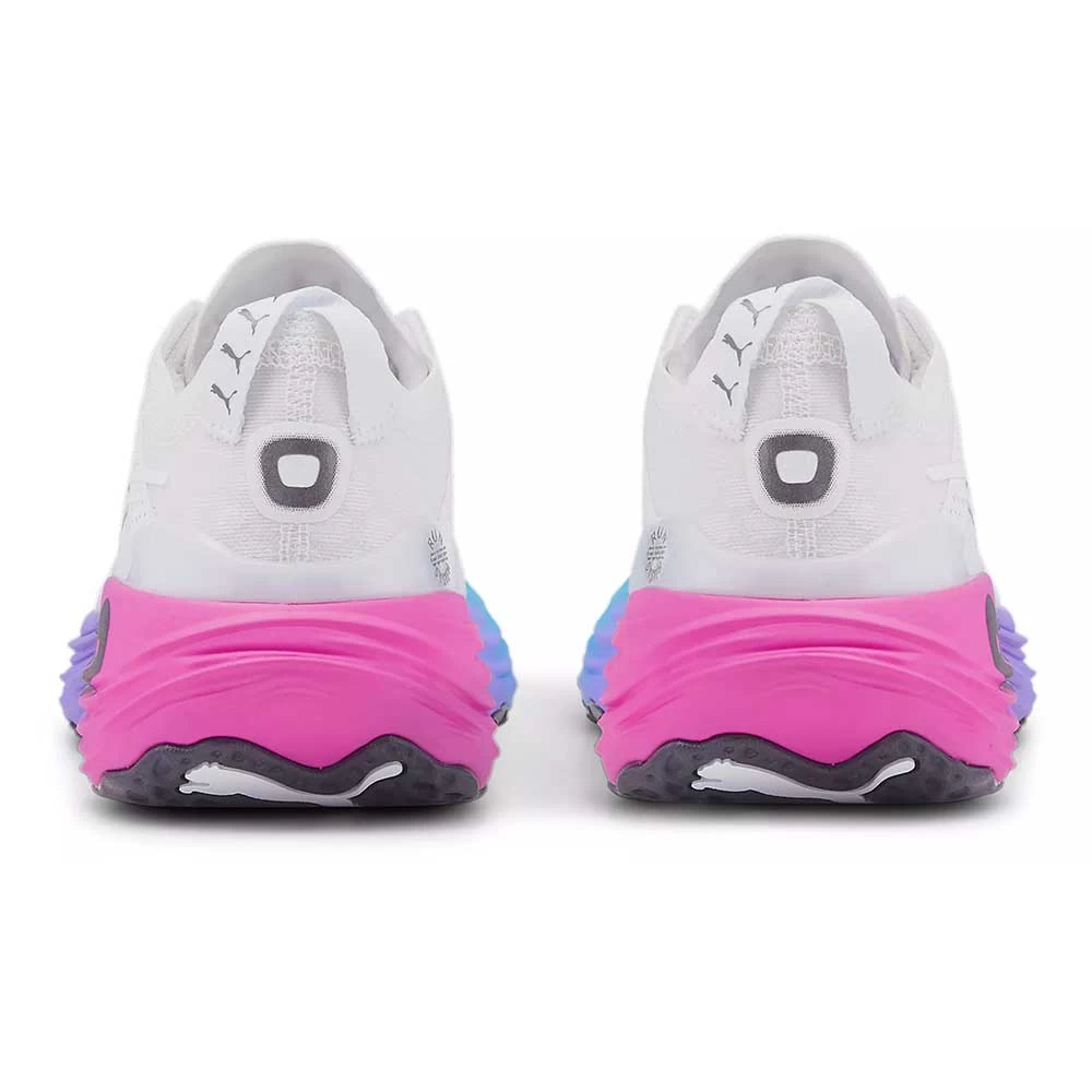 Puma Men's ForeverRun Nitro Sunset Running Shoe - White/Luminous Blue/Electric Orchid- Regular (D) 6 Puma Men's ForeverRun Nitro Sunset Running Shoe - White/Luminous Blue/Electric Orchid- Regular (D) - Image 4
