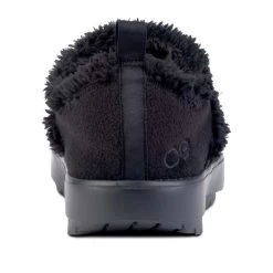 OOfos Women's OOcoozie Low Shoe Recovery Shoe - Black - Regular (B) -Sneaker Store 5074BLACK shot5