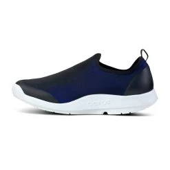 OOfos Men's OOmg Sport Shoe- White/Navy- Regular (D) -Sneaker Store 5085WHTNVY shot4 932x680 7fe8692e 2b1d 464c be51 339953275245