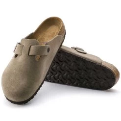 Birkenstock Boston Soft Footbed - Taupe - Medium/Narrow -Sneaker Store 560771 sole