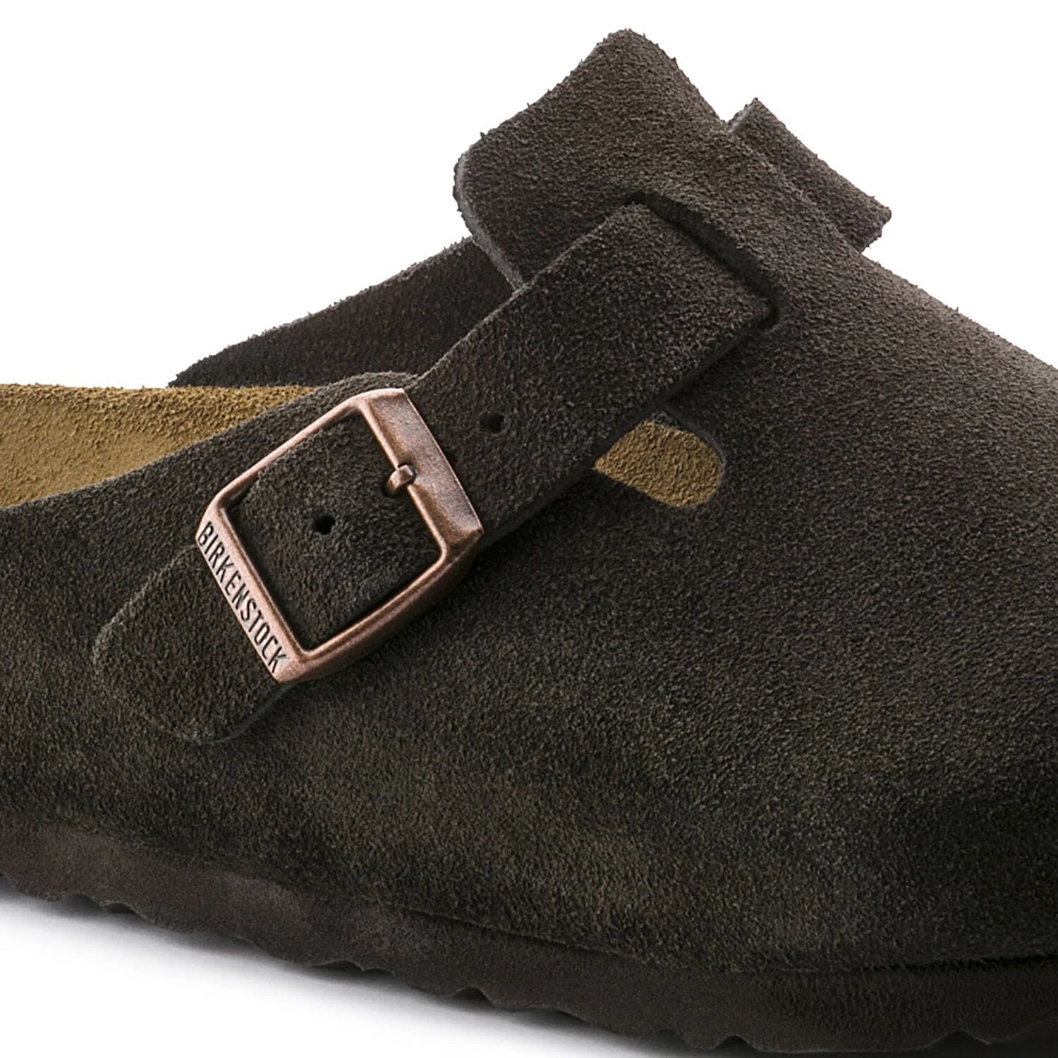Birkenstock Boston Soft Footbed Mocha Suede- Regular/Wide 6 Birkenstock Boston Soft Footbed Mocha Suede- Regular/Wide - Image 4