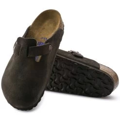 Birkenstock Boston Soft Footbed Mocha Suede- Regular/Wide 12 Birkenstock Boston Soft Footbed Mocha Suede- Regular/Wide -Sneaker Store 660461 sole bost b