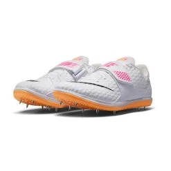 Unisex Nike Air Zoom High Jump Elite Spike - White/Black/Laser Pink - Regular (D) -Sneaker Store 806561 102 PHCFH001