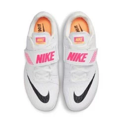 Unisex Nike Air Zoom High Jump Elite Spike - White/Black/Laser Pink - Regular (D) -Sneaker Store 806561 102 PHCTH001