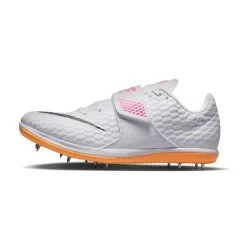 Unisex Nike Air Zoom High Jump Elite Spike - White/Black/Laser Pink - Regular (D) -Sneaker Store 806561 102 PHSLH000
