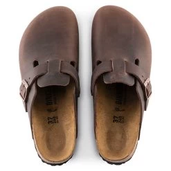 Birkenstock Boston Oiled Leather - Habana -Sneaker Store 860133 top