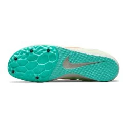 Nike Unisex Zoom Rival D Track Spike - Barely Volt/Hyper Orange/Dynamic Turq - Regular (D) -Sneaker Store 907566 700 PHSUH000 1500 1