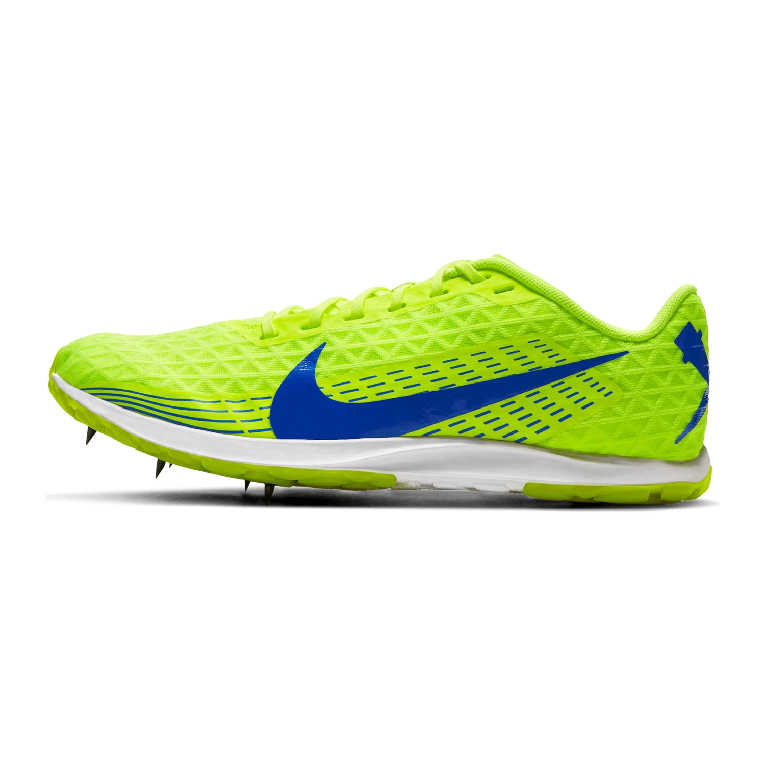 Nike Unisex Zoom Rival XC 2019 Spike - Volt/Racer Blue/White 4 Nike Unisex Zoom Rival XC 2019 Spike - Volt/Racer Blue/White - Image 2