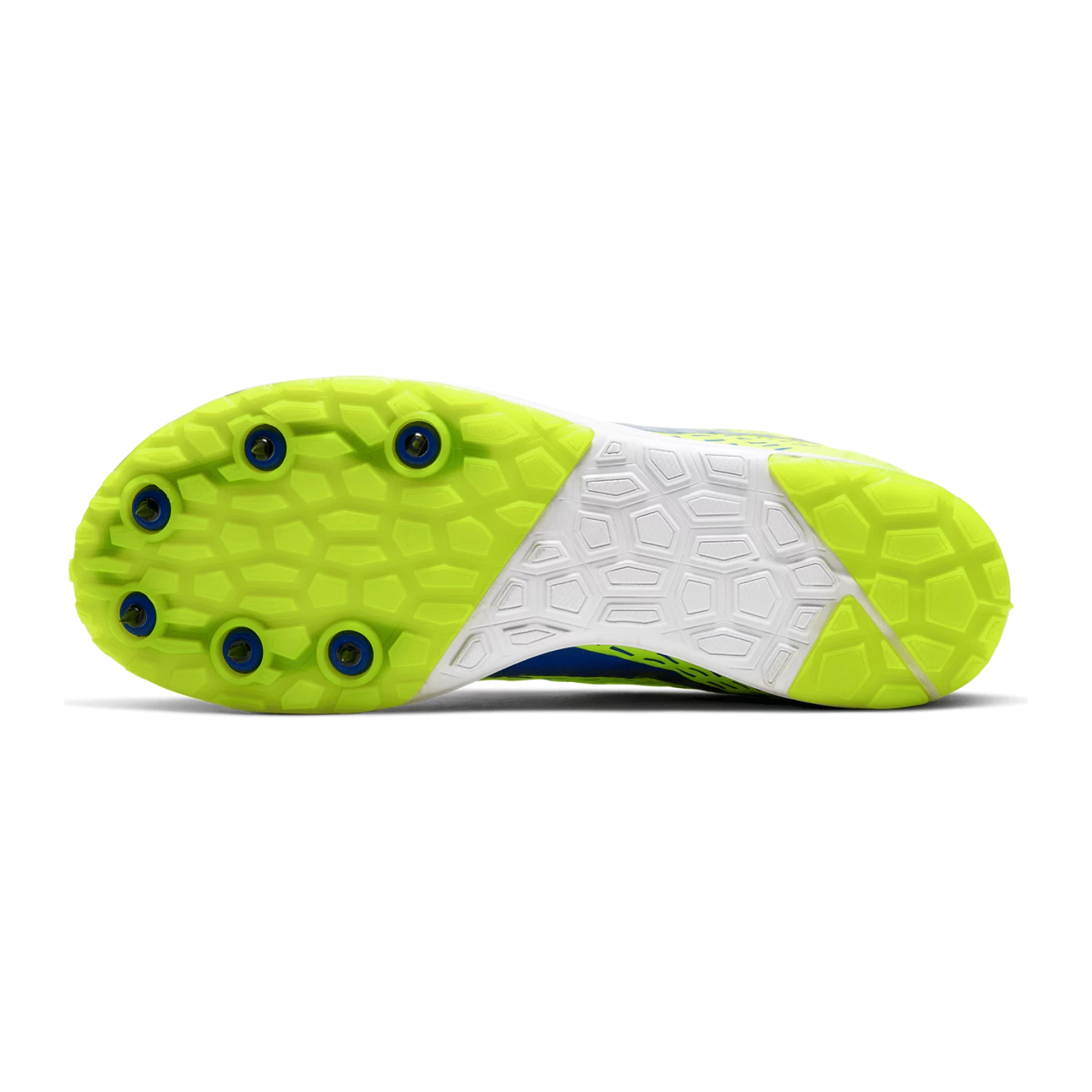 Nike Unisex Zoom Rival XC 2019 Spike - Volt/Racer Blue/White 5 Nike Unisex Zoom Rival XC 2019 Spike - Volt/Racer Blue/White - Image 3