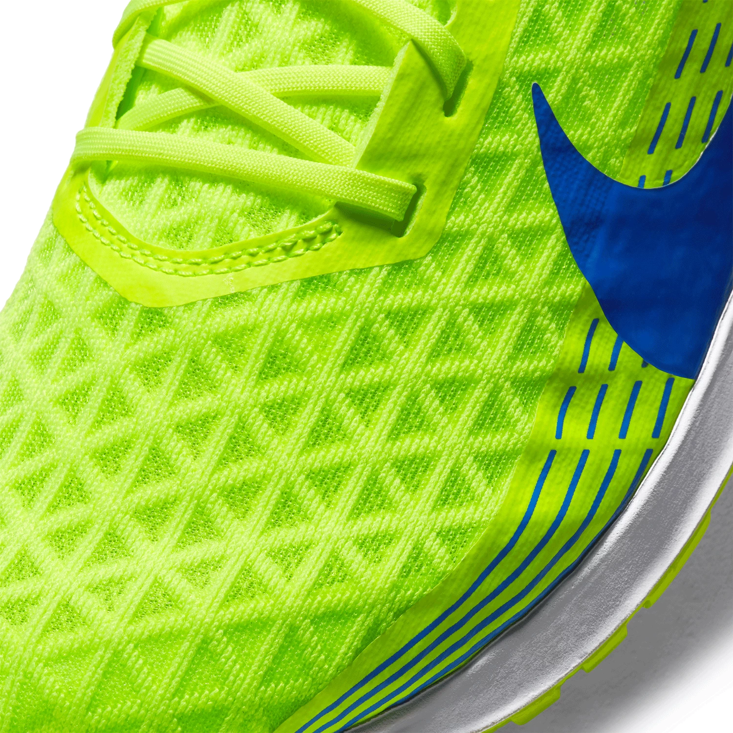 Nike Unisex Zoom Rival XC 2019 Spike - Volt/Racer Blue/White 9 Nike Unisex Zoom Rival XC 2019 Spike - Volt/Racer Blue/White - Image 7