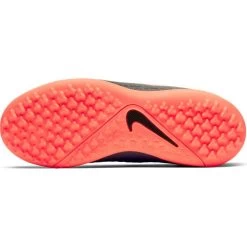Nike Jr. Phantom Vision Academy Dynamic Fit TF Soccer Cleat - Dark Grey/Black/Bright Mango -Sneaker Store AO3292 080 PHSUH000