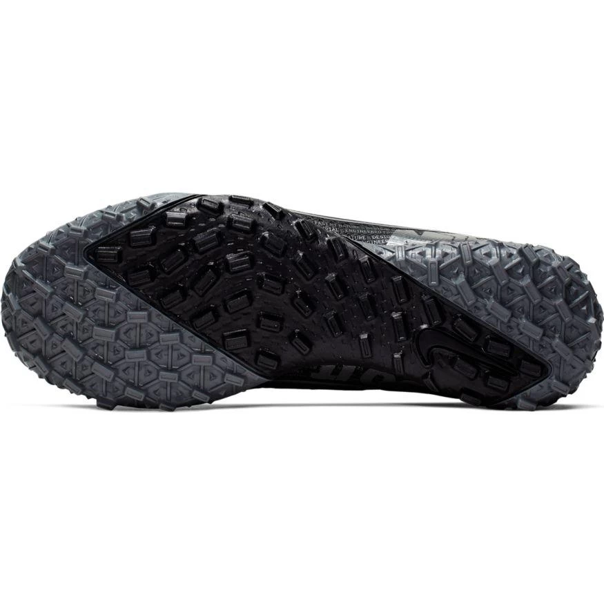 Nike Jr. Mercurial Vapor 13 Academy TF Soccer Cleat - Black/Cool Grey/Metallic Cool Grey 8 Nike Jr. Mercurial Vapor 13 Academy TF Soccer Cleat - Black/Cool Grey/Metallic Cool Grey - Image 6