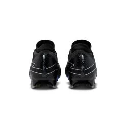 Nike Zoom Mercurial Vapor 15 Pro FG Soccer Cleat- Black/Chrome-Hyper Blue- Regular (D) -Sneaker Store AURORA DJ5603 040 PHCBH000 2000