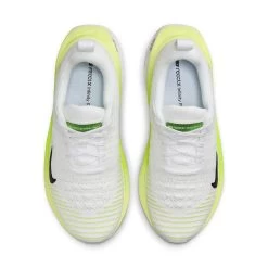 Women's Nike Infinity Run Flyknit 4 Running Shoe - White/Light Lemon Twist/Volt/Black- Regular (B) -Sneaker Store AURORA DR2670 101 PHCTH001 2000