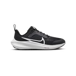 Nike Youth Pegasus 40 Running Shoe- Black/White/Iron Grey