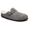 Birkenstock Boston Shearling - Stone - Regular/Wide -Sneaker Store BostonShearling Stone