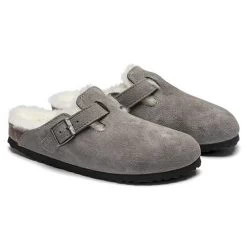Birkenstock Boston Shearling - Stone - Regular/Wide -Sneaker Store BostonShearling Stone 2 ca6cd54e 7ba8 4f29 bef1 8e327bcac23b
