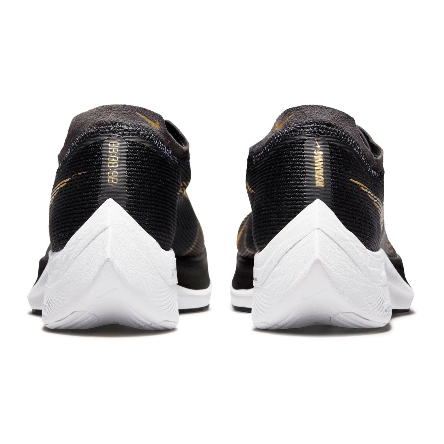 Nike Women's ZoomX Vaporfly Next % 2 Racing Shoe - Black/White/Metallic Gold Coin - Regular (B) 8 Nike Women's ZoomX Vaporfly Next % 2 Racing Shoe - Black/White/Metallic Gold Coin - Regular (B) - Image 6