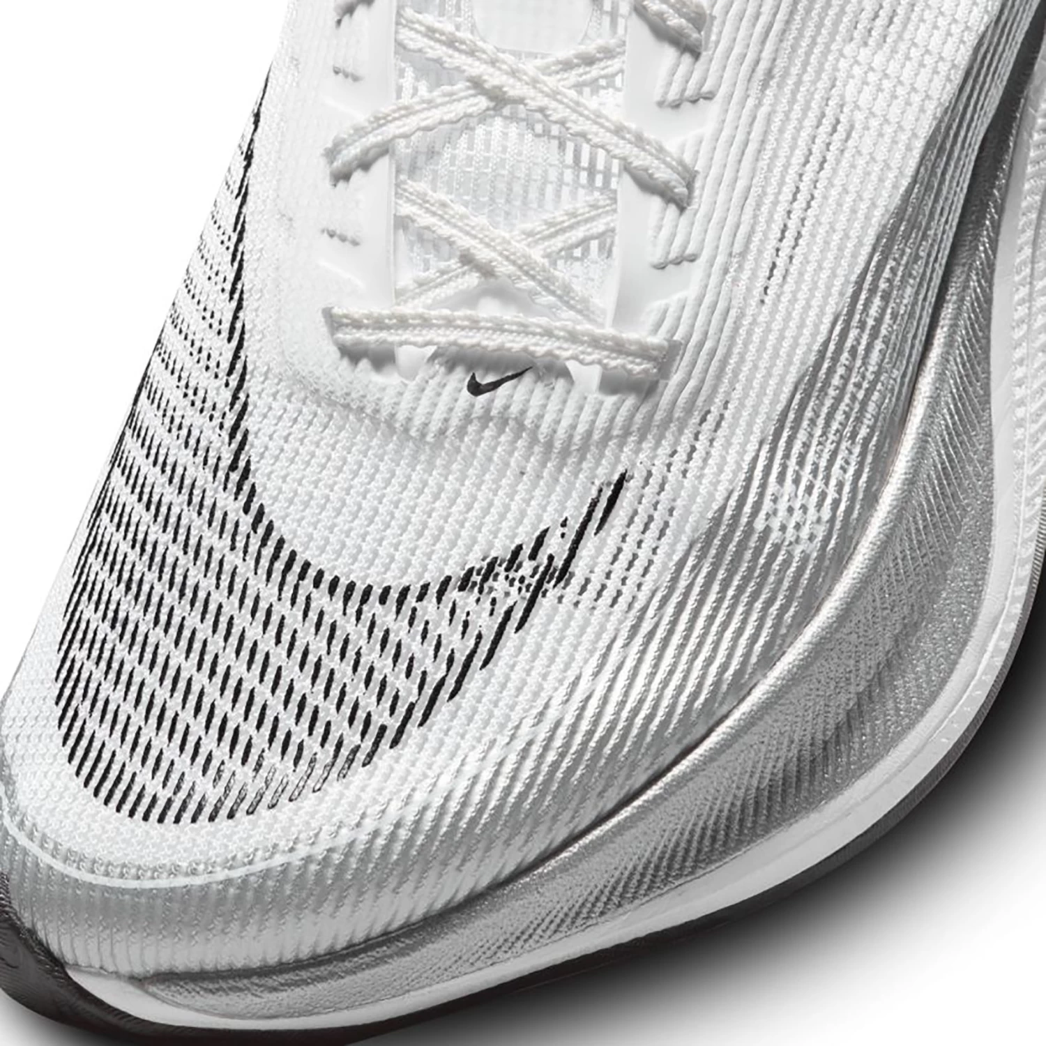Nike Women's ZoomX Vaporfly Next% 2 Running Shoe - White/Black-Metallic Silver - Regular (B) 9 Nike Women's ZoomX Vaporfly Next% 2 Running Shoe - White/Black-Metallic Silver - Regular (B) - Image 7