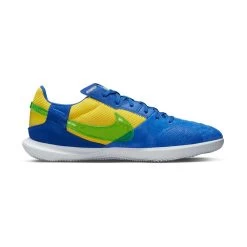 Unisex Nike Streetgato IC Soccer Shoe - Game Royal/Stadium Green/Yellow Strike