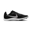 Unisex Nike Zoom Rival Track And Field Distance Spikes - Black/Metallic Silver/Lt Smoke - Regular (D) -Sneaker Store DC8725 001 PHSRH001 1
