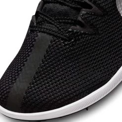 Unisex Nike Zoom Rival Track And Field Distance Spikes - Black/Metallic Silver/Lt Smoke - Regular (D) -Sneaker Store DC8725 001 PHSYD001 1