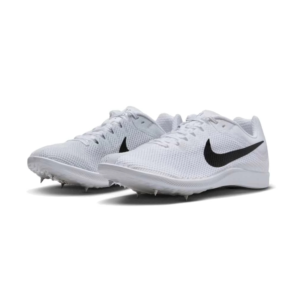 Unisex Nike Zoom Rival Track And Field Distance Spikes - White/Black/Metallic Silver - Regular (D) 5 Unisex Nike Zoom Rival Track And Field Distance Spikes - White/Black/Metallic Silver - Regular (D) - Image 3