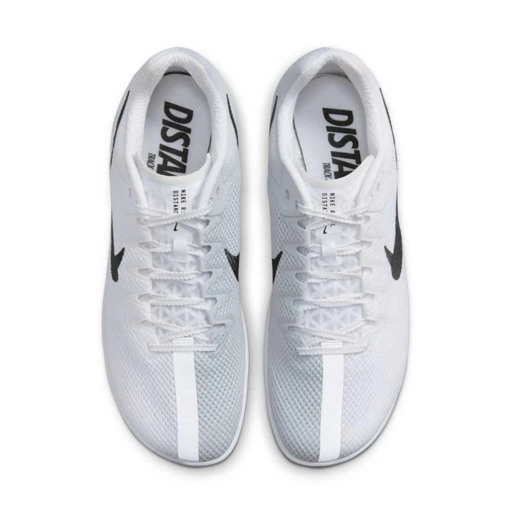 Unisex Nike Zoom Rival Track And Field Distance Spikes - White/Black/Metallic Silver - Regular (D) 6 Unisex Nike Zoom Rival Track And Field Distance Spikes - White/Black/Metallic Silver - Regular (D) - Image 4