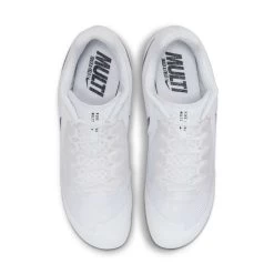 Unisex Nike Zoom Rival Multi Track Spike - White/Black/Metallic Silver - Regular (D) -Sneaker Store DC8749 100 PHCTH001