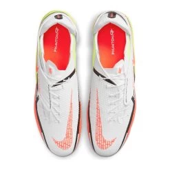 Nike Unisex Phantom GT2 Academy Flyease FG/MG Soccer Shoe - White/Bright Crimson/Volt -Sneaker Store DH9638 167 PHCTH001 2000