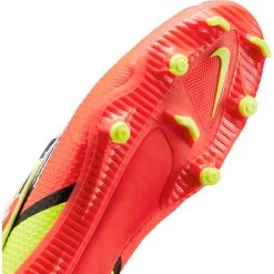 Nike Unisex Phantom GT2 Academy Flyease FG/MG Soccer Shoe - White/Bright Crimson/Volt -Sneaker Store DH9638 167 PHSUD001 2000