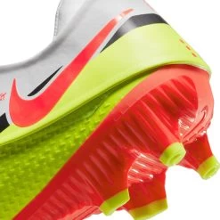 Nike Unisex Phantom GT2 Academy Flyease FG/MG Soccer Shoe - White/Bright Crimson/Volt -Sneaker Store DH9638 167 PHSYD002 2000