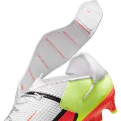 Nike Unisex Phantom GT2 Academy Flyease FG/MG Soccer Shoe - White/Bright Crimson/Volt -Sneaker Store DH9638 167 PHSYD004 2000