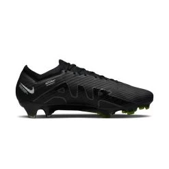 Unisex Nike Zoom Vapor 15 Elite FG Soccer Shoe - Black/Dk Smoke/Summit White