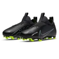 Nike Youth JR Vapor 15 Academy FG/MG Soccer Shoe - Black/Dark Smoke 13 Nike Youth JR Vapor 15 Academy FG/MG Soccer Shoe - Black/Dark Smoke -Sneaker Store DJ5617 001 PHCFH001