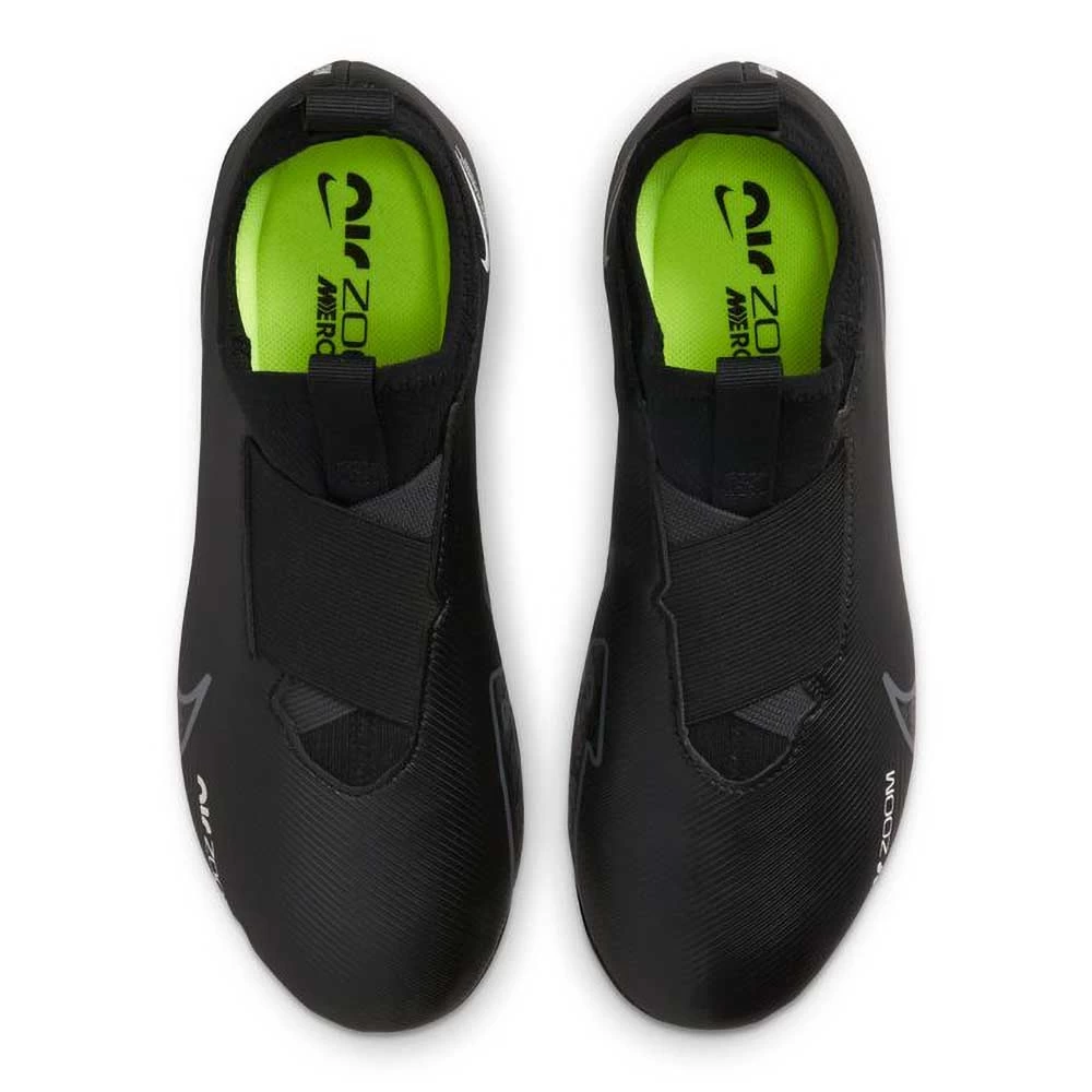 Nike Youth JR Vapor 15 Academy FG/MG Soccer Shoe - Black/Dark Smoke 7 Nike Youth JR Vapor 15 Academy FG/MG Soccer Shoe - Black/Dark Smoke - Image 5