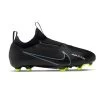 Nike Youth JR Vapor 15 Academy FG/MG Soccer Shoe - Black/Dark Smoke -Sneaker Store DJ5617 001 PHSRH000