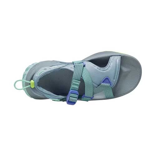 Nike Women's Oneonta Sandals - Worn Blue/Night Forest 5 Nike Women's Oneonta Sandals - Worn Blue/Night Forest - Image 3