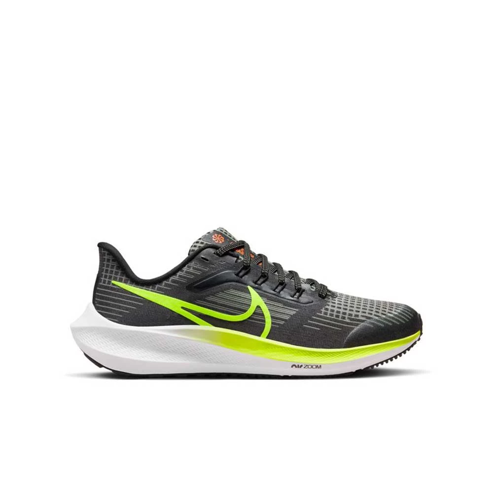 Nike Youth Pegasus 39 Running Shoe- Black/Volt/Barely Volt 3 Nike Youth Pegasus 39 Running Shoe- Black/Volt/Barely Volt