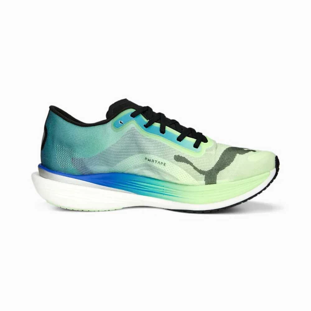 Men's Deviate Nitro Elite 2 Running Shoe- Fizzy Lime/Royal Sapphire/PUMA Black- Regular (D) 4 Men's Deviate Nitro Elite 2 Running Shoe- Fizzy Lime/Royal Sapphire/PUMA Black- Regular (D) - Image 2