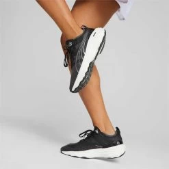 Women's ForeverRun Nitro Running Shoe - Puma Black- Regular (B) 12 Women's ForeverRun Nitro Running Shoe - Puma Black- Regular (B) -Sneaker Store ForeverRun NITRO Women s Running Shoes 1