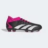 ADIDAS Unisex Predator Accuracy .3 FG Soccer Shoe - Core Black/Ftwr White/Team Shock Pink 2 - Regular (D) -Sneaker Store GW4589