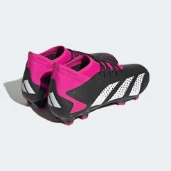 ADIDAS Unisex Predator Accuracy .3 FG Soccer Shoe - Core Black/Ftwr White/Team Shock Pink 2 - Regular (D) -Sneaker Store GW4589 back