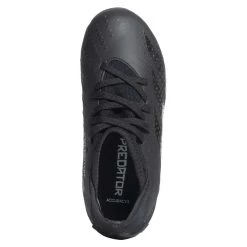 ADIDAS Youth JR Predator Accuracy .3 FG Soccer Shoe - Core Black/Core Black - Regular (D) -Sneaker Store GW4610 01