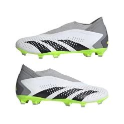 ADIDAS Unisex Predator Accuracy .3 Laceless FG - Cloud White/ Core Black / Lucid Lemon- Regular (D) 14 ADIDAS Unisex Predator Accuracy .3 Laceless FG - Cloud White/ Core Black / Lucid Lemon- Regular (D) -Sneaker Store GZ0021 09 standard