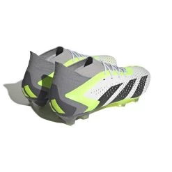 Unisex Adidas Predator Accuracy.1 FG Soccer Shoes - Ftwwht,Cblack,Luclem - Regular (D) -Sneaker Store GZ0035 6 FOOTWEAR Photography Back Lateral Top View white 47492