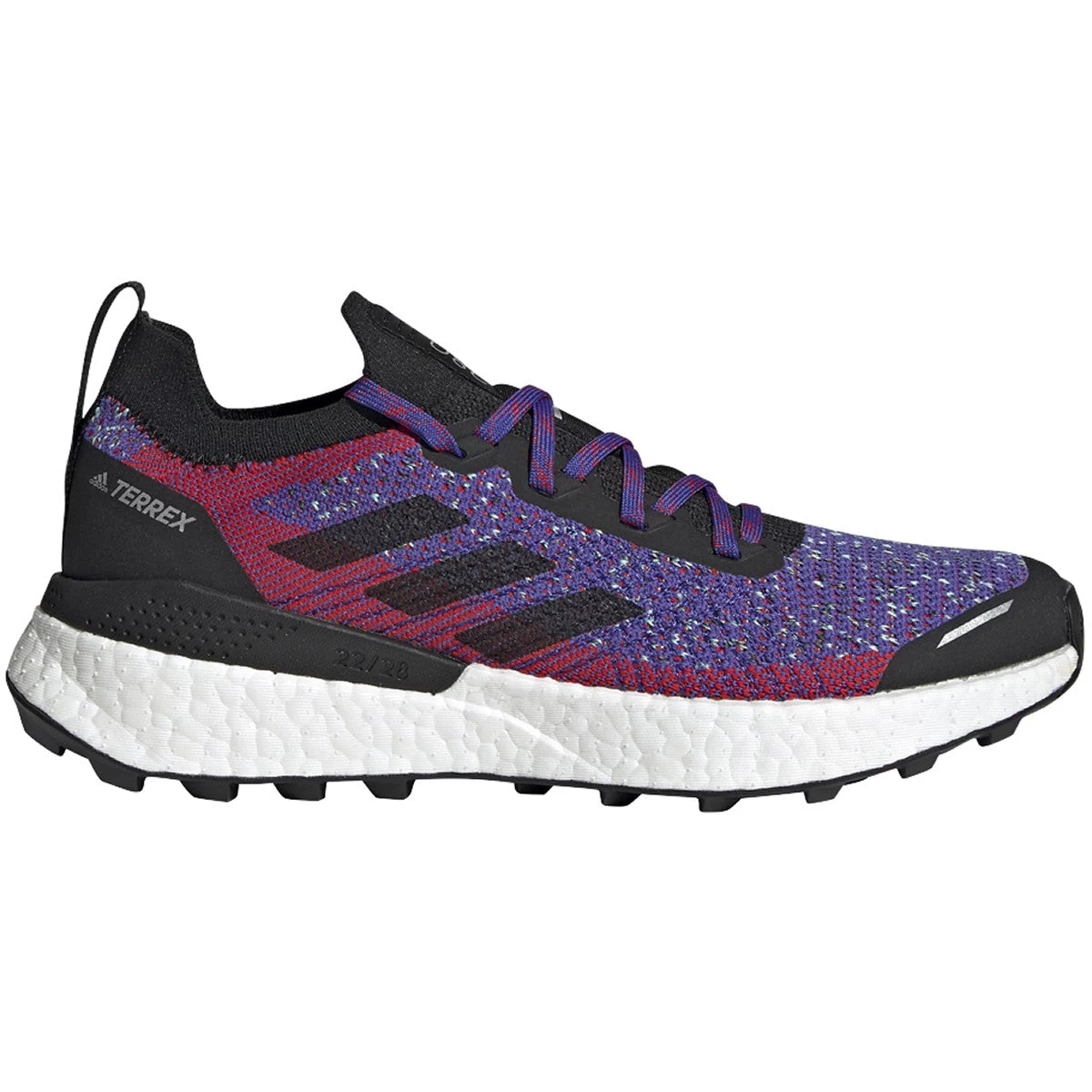 ADIDAS Women's Terrex Two Ultra Primeblue Trail Running Shoe - Scarlet/Core Black/Hazy Sky - Regular (B) 3 ADIDAS Women's Terrex Two Ultra Primeblue Trail Running Shoe - Scarlet/Core Black/Hazy Sky - Regular (B)