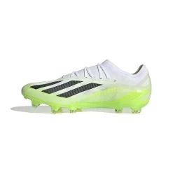 Unisex Adidas X CRAZYFAST.1 FG Soccer Shoe - Cloud White/ Core Black/ Lucid Lemon - Regular (D) -Sneaker Store HQ4516 4 FOOTWEAR Photography SideMedialCenterView white 1024x1024 7066db50 fb5f 47c2 8fe8 436868fdf341