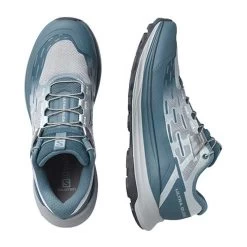 Salomon Women's Ultra Glide Trail Running Shoe - Bluestone/Perl Blue/Ebony - Regular (B) -Sneaker Store L41553900 10 GHO ULTRA GLIDE W Bluest